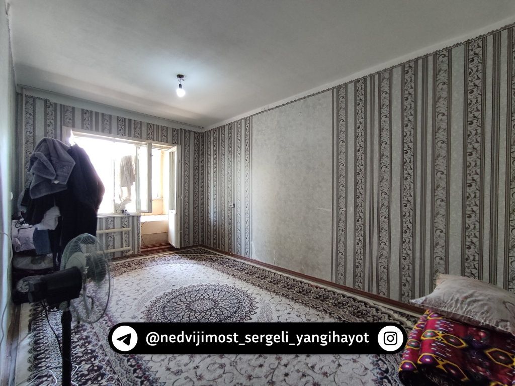 ИПОТЕКА Сергели-4, 2/4/5 Средний ремонт, ориентир: травмпункт