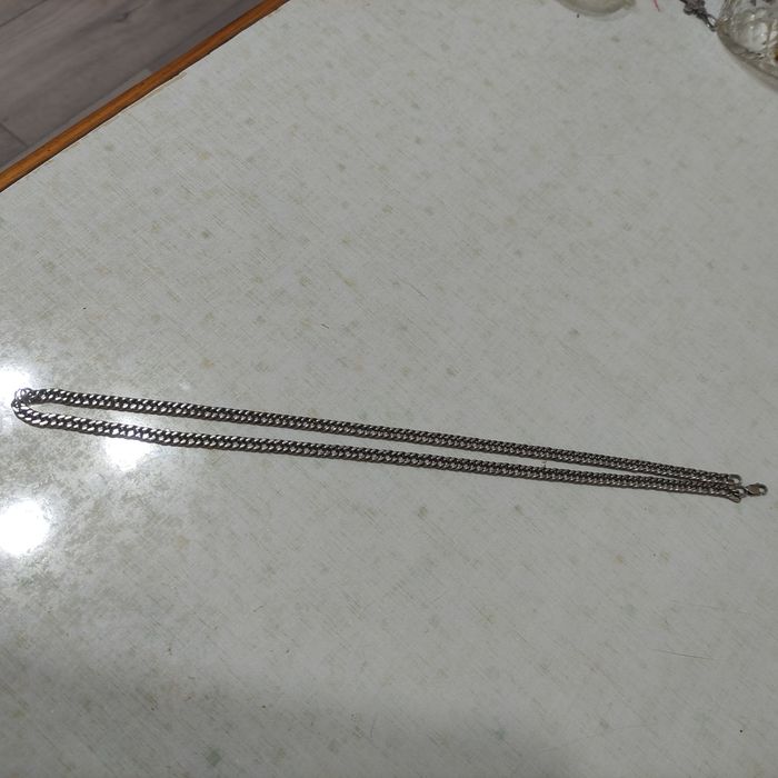 Трос серебряный, длинный