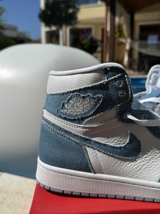 Jordan 1 Denim Кецове 42 EUR + Кутия