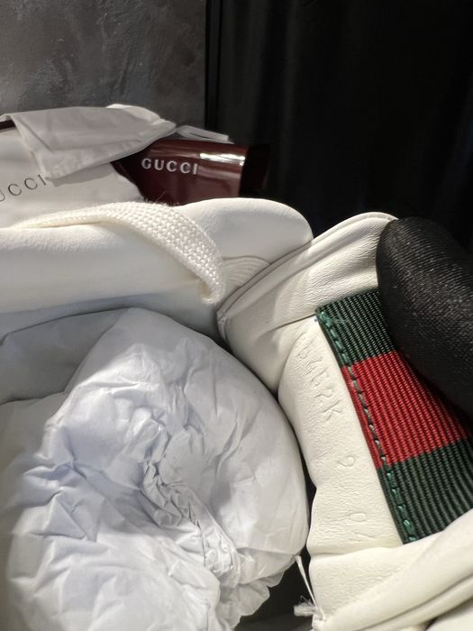 Adidasi Gucci din piele FULL BOX - Reducere !