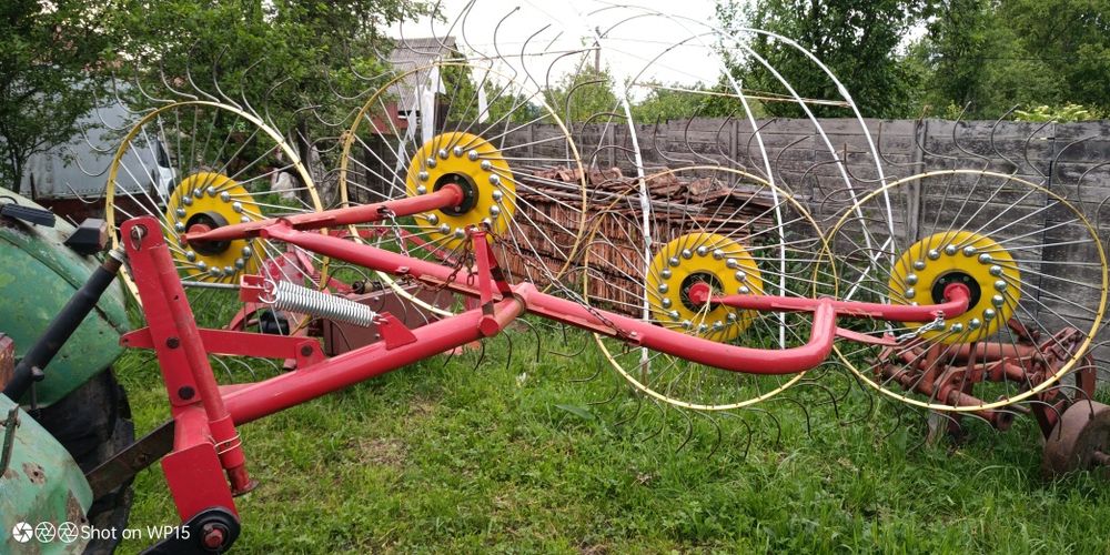 Coasa rotativa poloneza 165 plus grebla soare