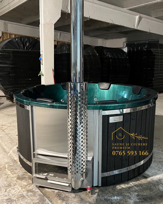 Ciubar din Acryl Verde Marmura 225 cm