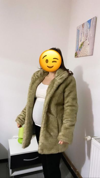 Haină blană artificială BSB , modernă, superbă, nouă