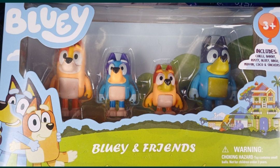 Bluey фигурки 4-6см