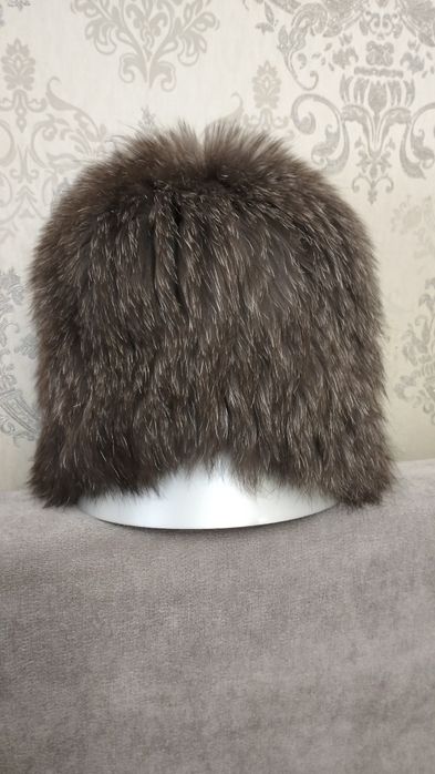 Шапка, натуральная чернобурка