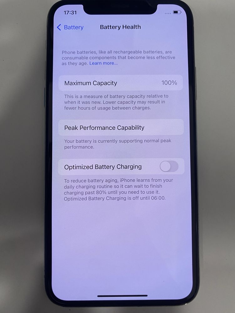 iPhone X 64GB ID-cpl871