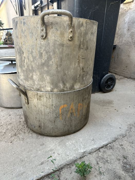 Продам 50 литровы каструли алеменивые праизвотсва рассия