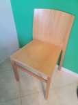 Scaune cu design italian din lemn masiv de stejar
