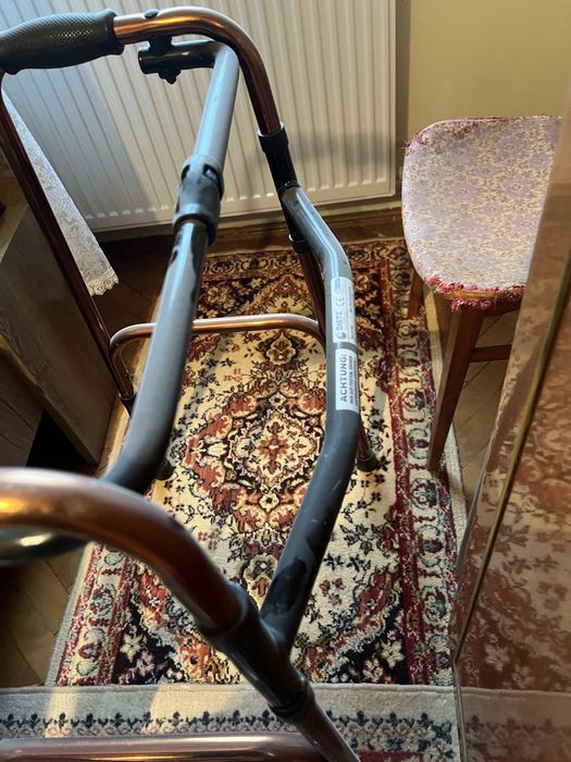 Cadru suport Baston metalic si WC varstnici