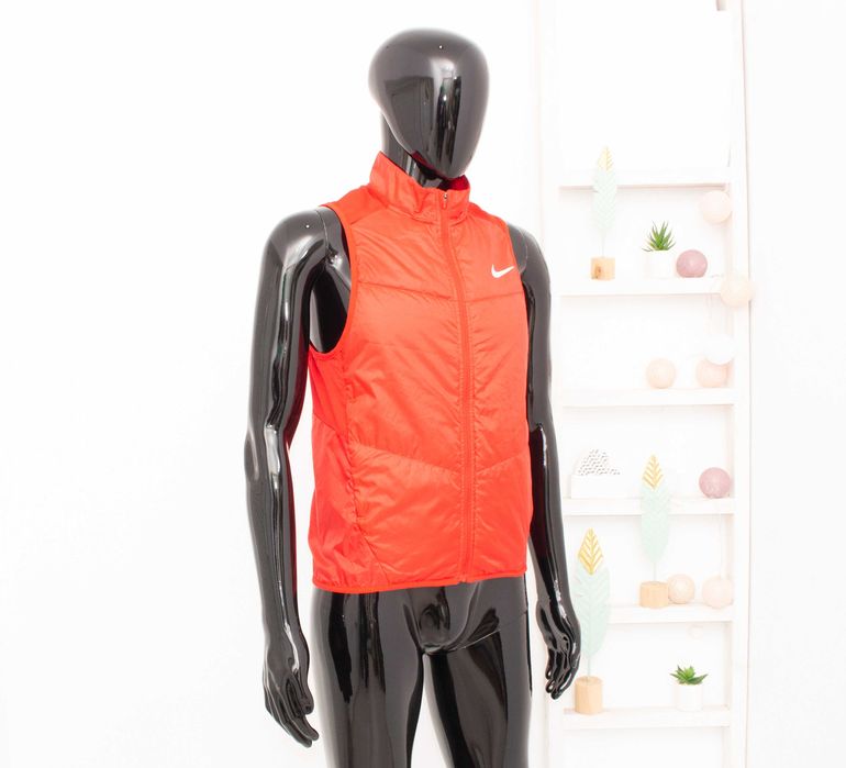Nike oригинален мъжки елек Polyfill Running Vest червен за бягане S