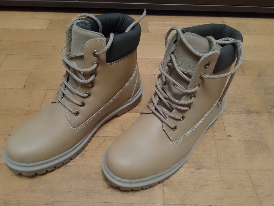 Зимни обувки боти кавалер Меркурий български кожени набук