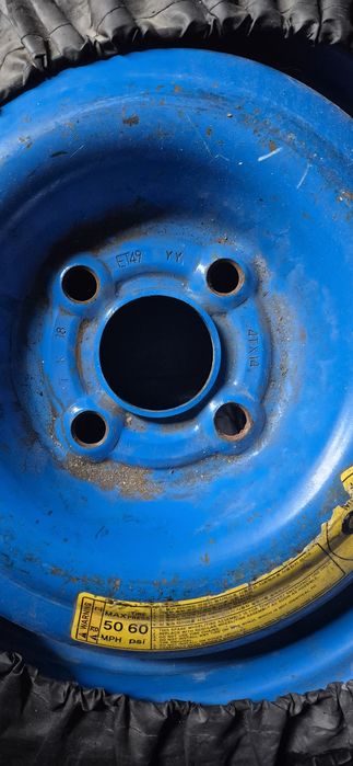 Roata rezerva slim 4x100 originala GM