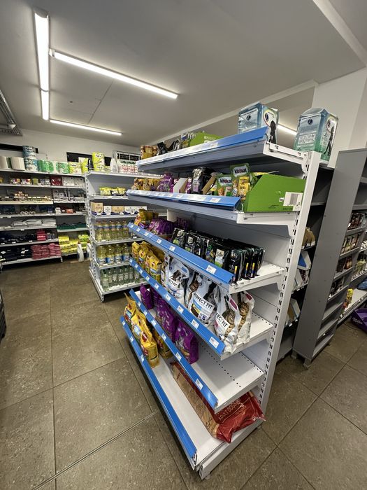 Vand rafturi metalice * rafturi magazin alimentar