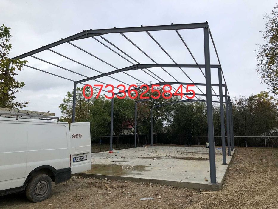 Hale si structuri metalice din stoc prorpiu la pret de producator