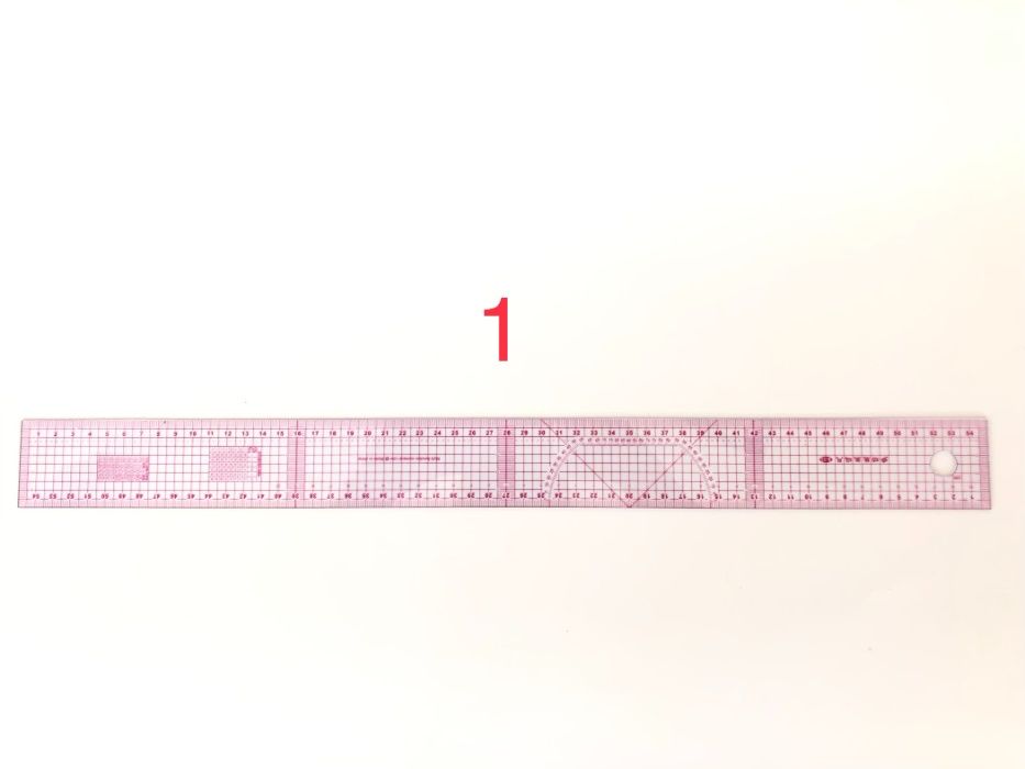 Пластмасови шивашки кривки, линия, метър, шаблон за моделиране, кривка