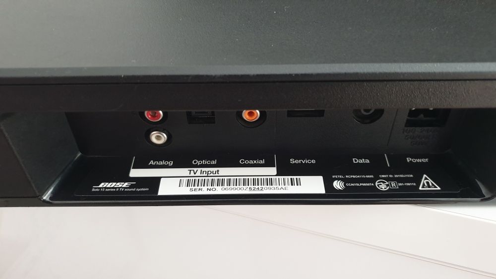 Soundbar Bose Solo 15 series II