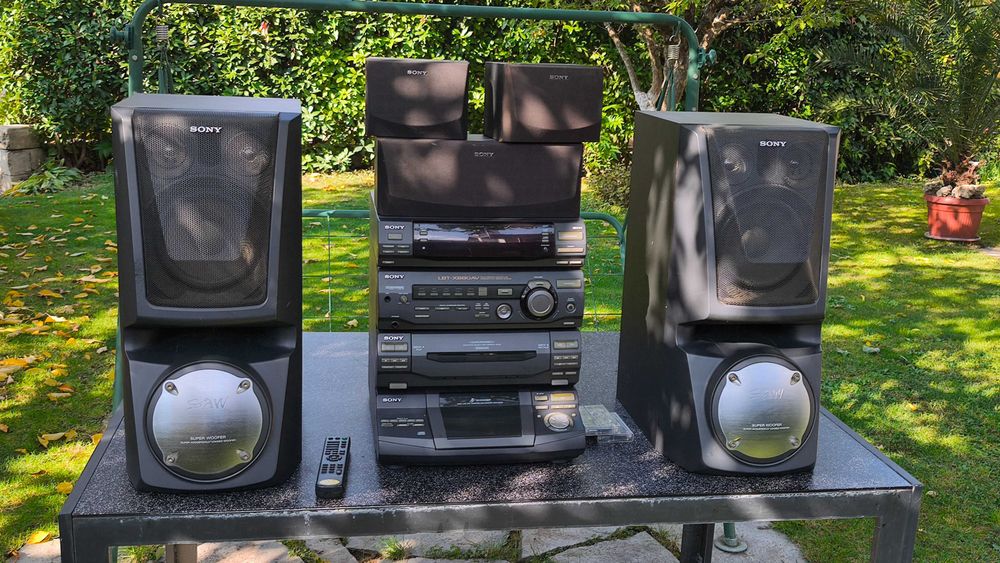 СОНИ - модел HCD-XB80AV - Мощна  музикална система и домашно кино...