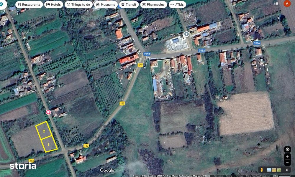Teren intravilan de vânzare – Tăut, jud. Bihor – 2 x 720 mp