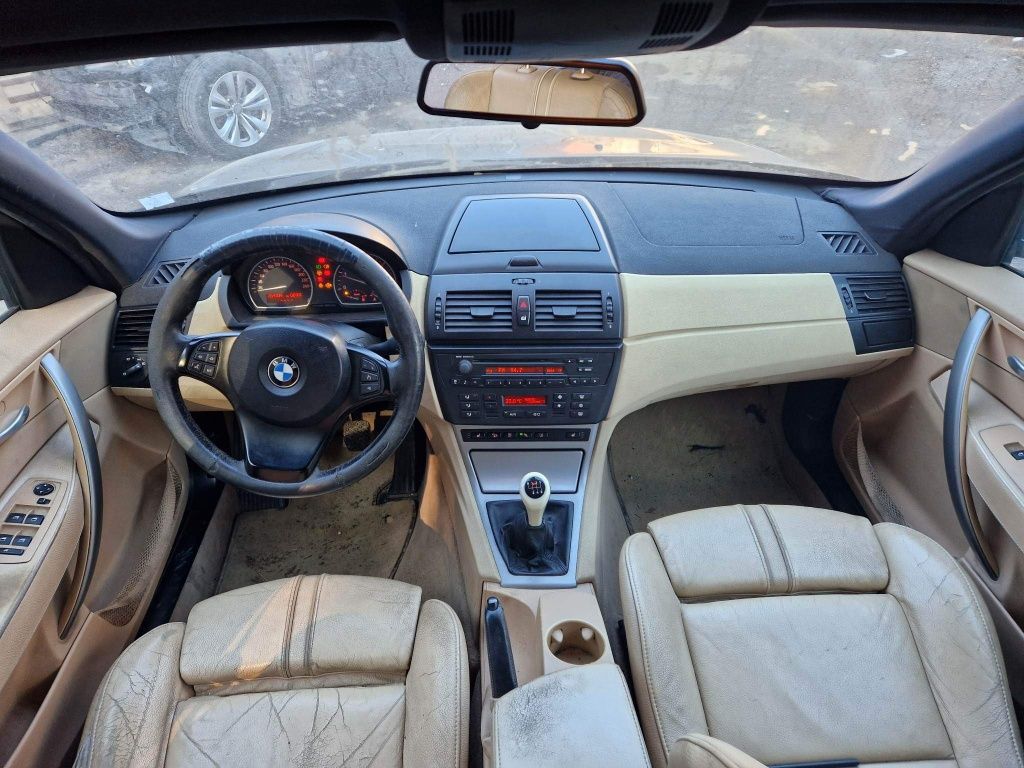 Bmw X3 E83 2.0D 150кс ксенон ръчка НА ЧАСТИ!