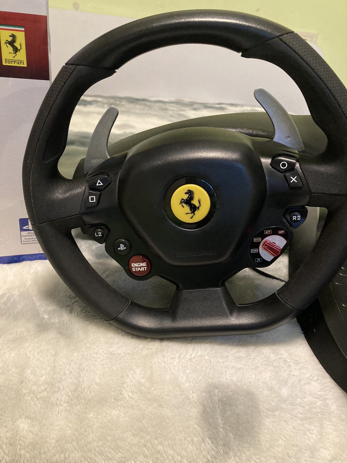Волан с педали Thrustmaster T 80