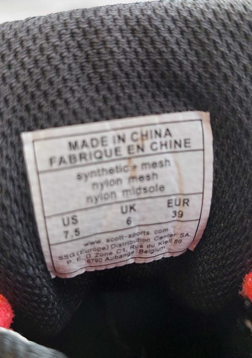 Pantofi ciclism SCOTT Metrix, marime 39 (25 cm)+placute