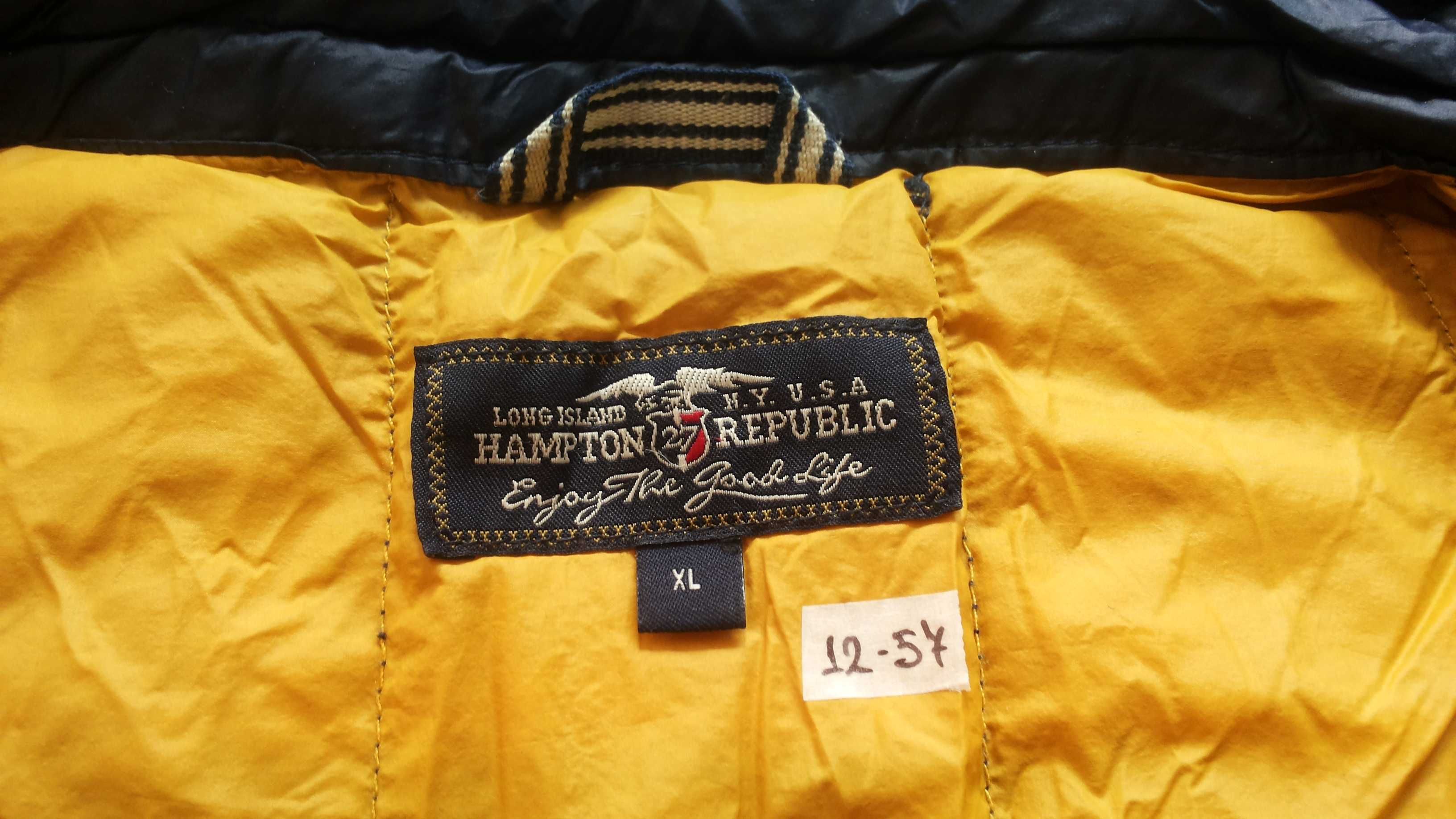 HAMPTON REPUBLIC DOWN Jacket Размер XL мъжко яке с гъши пух 12-57