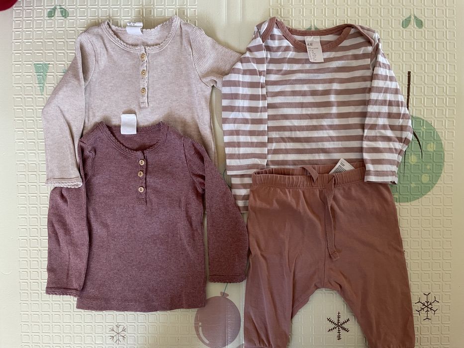 Lot haine bebelusi 68 H&M