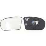 Geam oglinda Mercedes Clasa C Sportcoupe (Cl203), 11.2000-05.2008, Clasa C (W203) 05.2000-03.2007, Clasa E (W211) 03.2002-06.2006, stanga/dreapta, Crom, Cu incalzire, Convex, 2038100121; A2038100121 500354