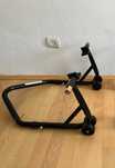 Stander moto spate ramforsat, nou. suport bascula roata spate.