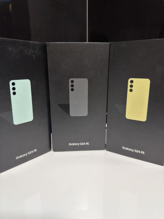 Vand samsung galaxy s24 fe 128/256 gb sigilat cu facutura