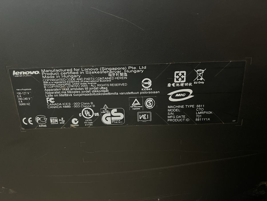 PC Lenovo ThinkCenter