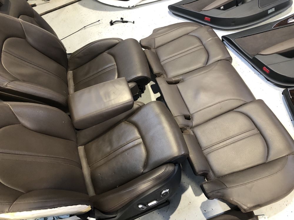 Interior/scaune cu ventilatie/incalzire/memorii Audi A6 4G break. maro