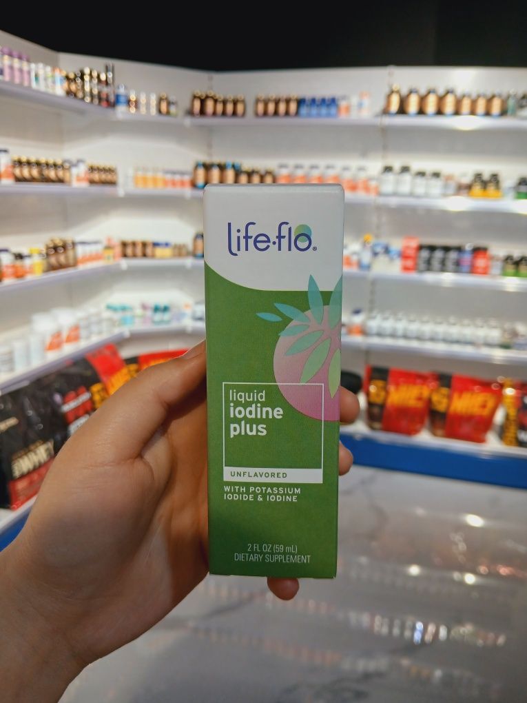 Life flo Kelp, Йод капли