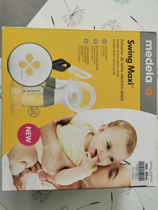 Medela Електрическа двойна двуфазна помпа за кърма Swing Maxi