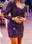 Rochie făcută la comandă , după modelul Albina Dyla O singură purtare.