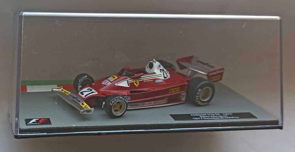 Macheta Ferrari 312 T2 Gilles Villeneuve Formula 1 1977 Altaya 1/43 F1