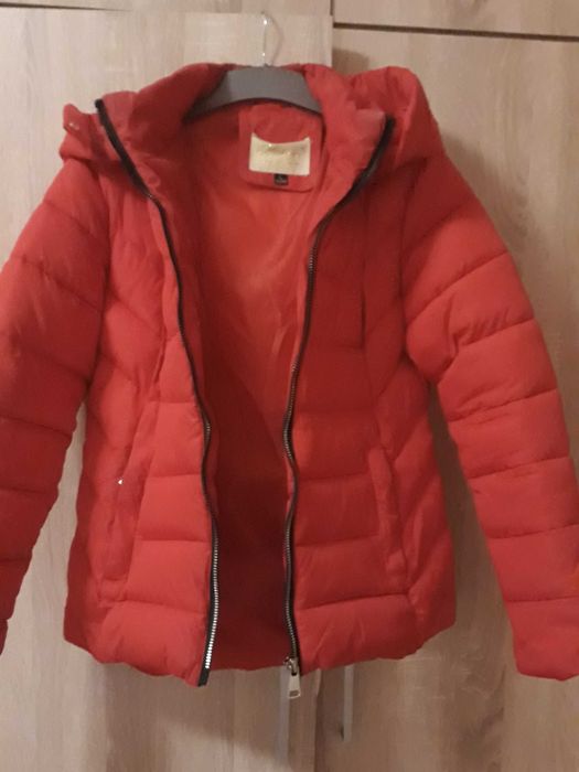 Geaca de iarna rosu M 38
