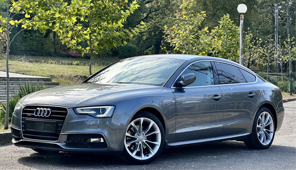 Audi A5 Facelift Sline 2.0 TDI 190 CP Euro 6 - Quattro Km Reali Full L