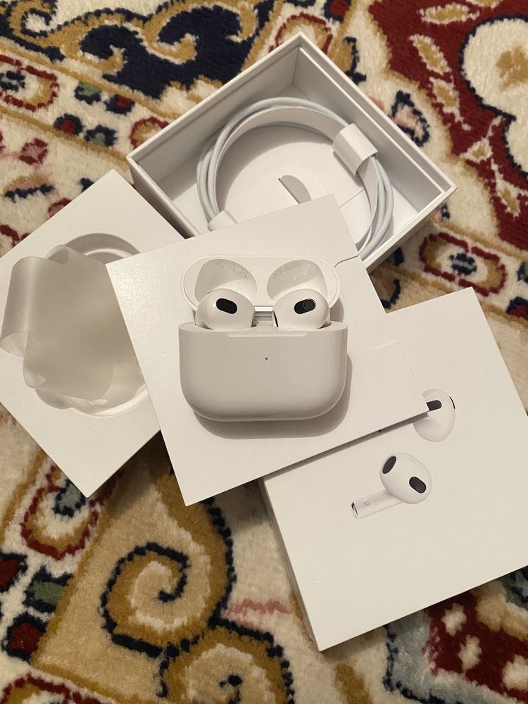 airpods 3 в хорошем состоянии