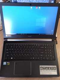 Notebook (Лаптоп) Acer 4 ядра i5-7300HQ, 3100 MHz, 32GB RAM