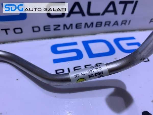 Teava Conducta Ungere Ulei Turbo Turbina Turbosuflanta VW Scirocco 2.0 TDI CFHB CFHC 2009 - 2014 Cod 03L145771AN