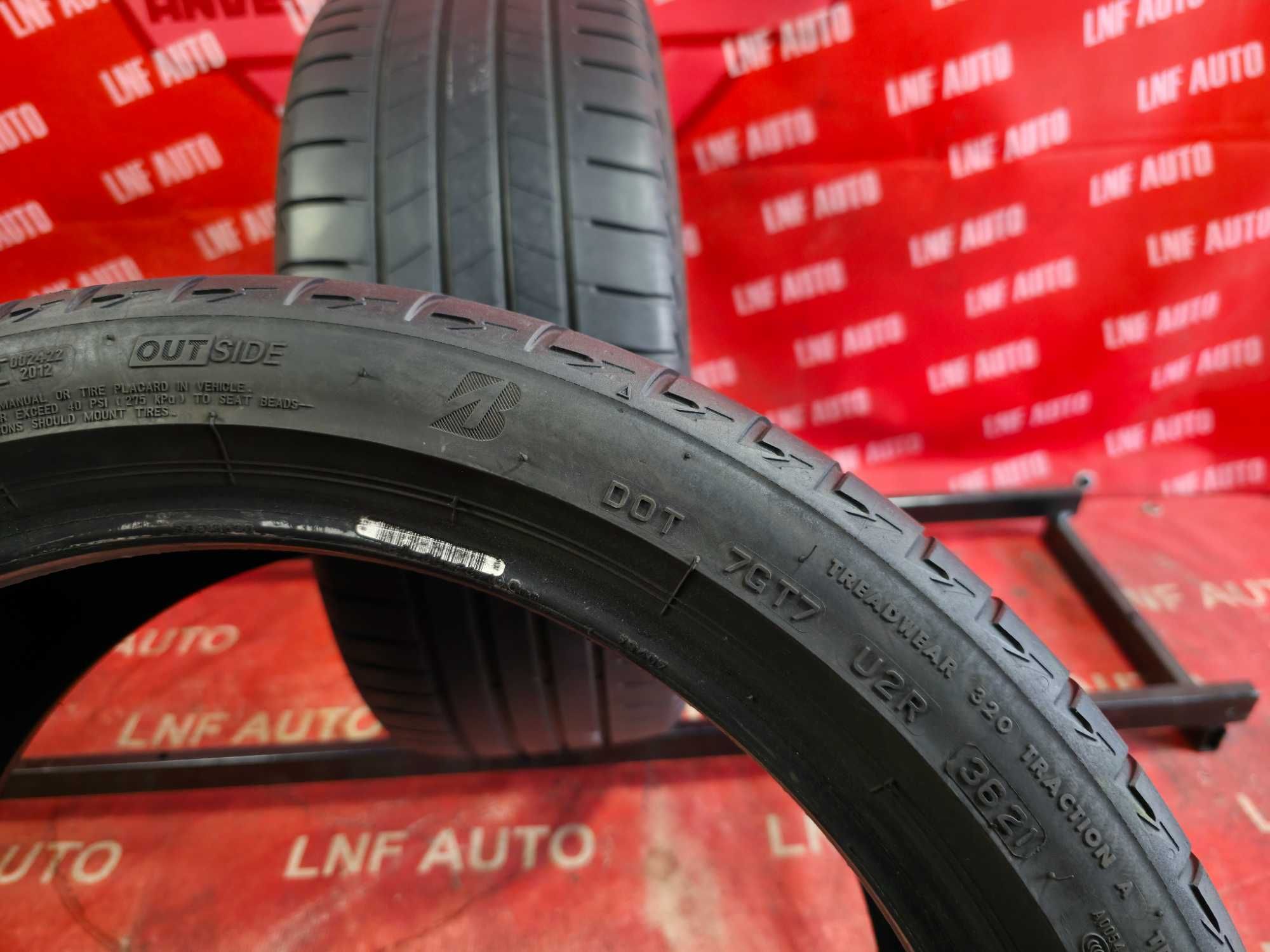 Anvelope de VARA - 225/40/18 - Bridgestone - 5.9 MM - DOT 2021 !