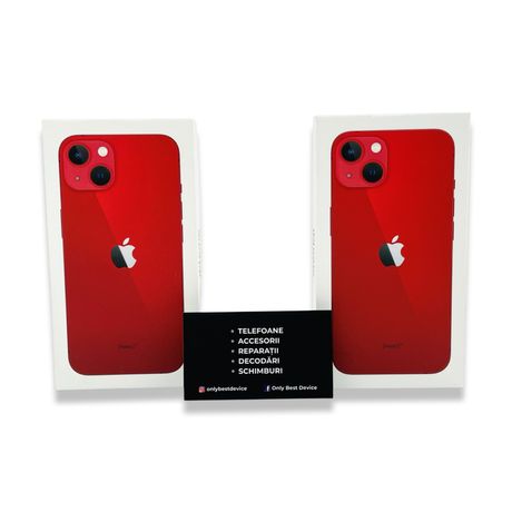 iPhone 13 128 GB Red / Rosu NOU / SIGILAT / OnlyBestDevice