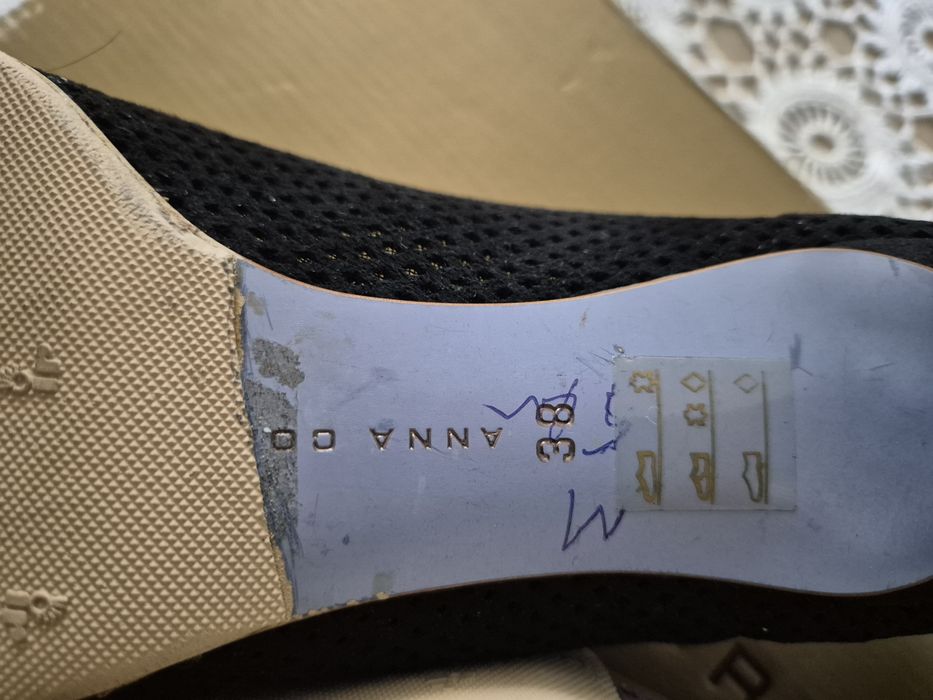 Pantofi piele întoarsă Anna Cori