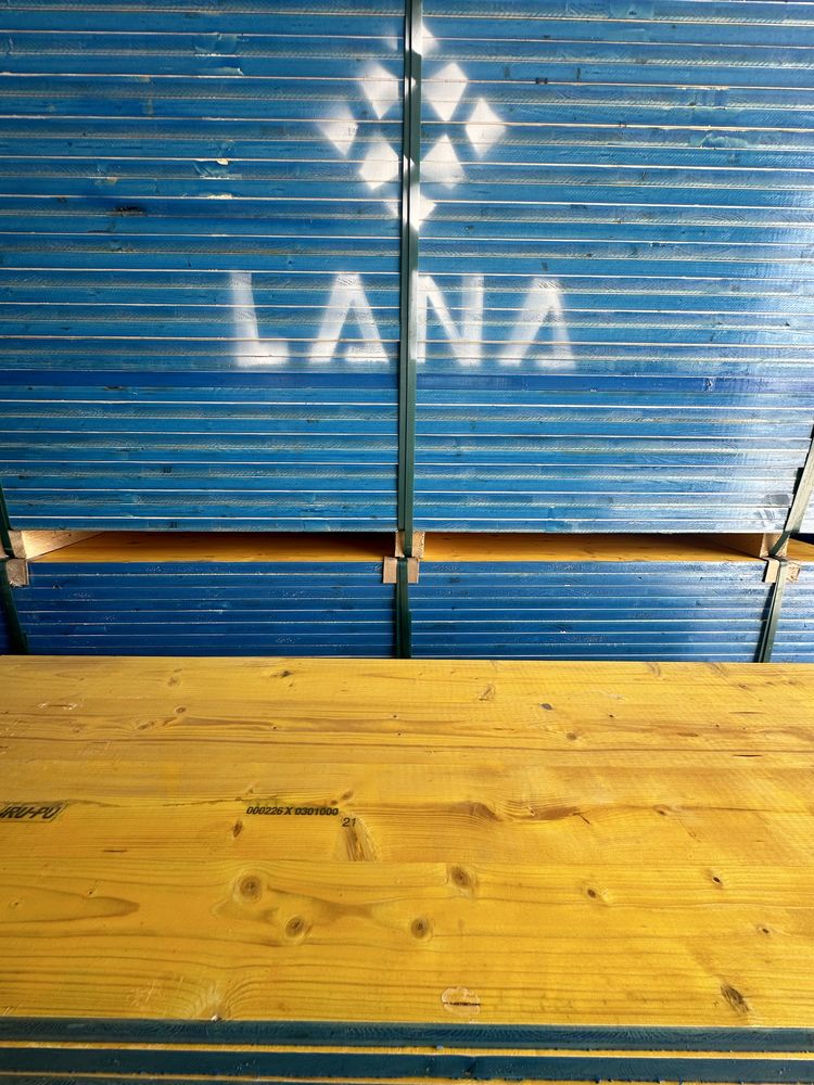 Panouri cofraj LANA, cant albastru, tip doka