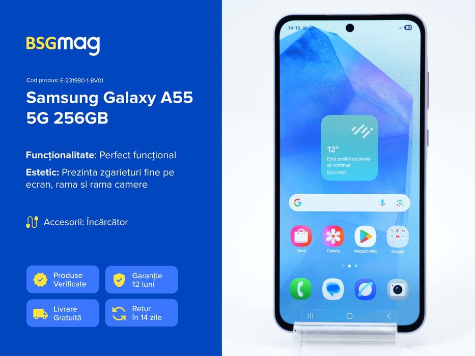 Telefon Samsung Galaxy A55 5G 256GB - BSGmag