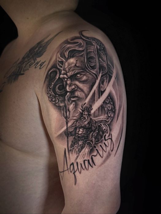 Татуировка художественная.