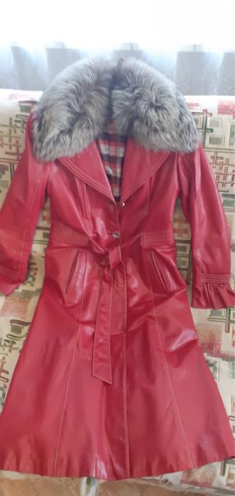Продам плащ кожаный