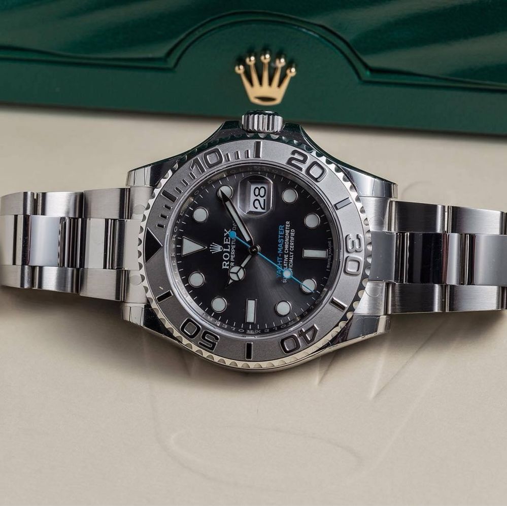 Rolex Yacht Master 40 mm Rhodium Ref: 126622