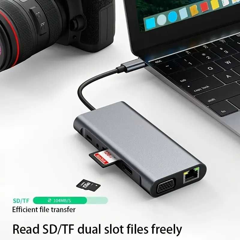 11-в-1 универсальная док-станция USB-C